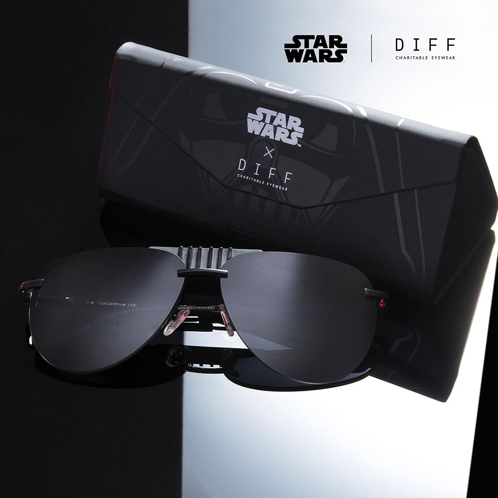 Amazon.com: DIFF Star Wars Darth Vader 2.0 Designer Aviator
